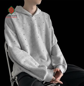 Sweat à capuche unisexe en coton 100% respirant et imperméable Galaxy Solid Black, tricot d'hiver, motif nuit étoilée - Product Image 4