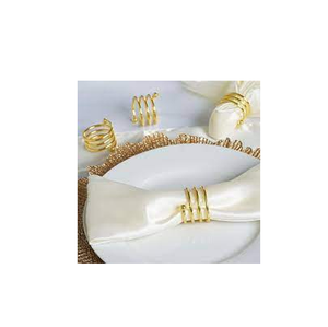 Soporte de acero ecológico para servilletas, forma redonda, anillo de metal, tamaño personalizado, producto en oferta - Product Image 1