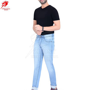 Jeans modernes et élégants pour la mode urbaine, légers, confortables et stylés, parfaits pour les tenues décontractées quotidiennes et les activités de voyage - Product Image 1