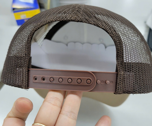 Casquette de golf en twill rayé léopard de luxe avec broderie personnalisée, respirante, séchage rapide, haute performance, casquette de sport de haute qualité - Product Image 6