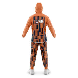 Chándal Cortavientos de Invierno para Hombre, Material 100% Poliéster, Transpirable, con Logotipo Personalizado, Ropa Deportiva - Product Image 3