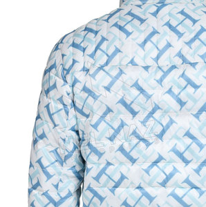 Meilleures ventes Doudounes d'hiver grande taille pour hommes avec fermeture à glissière col montant tissu en toile et service de logo OEM - Product Image 4