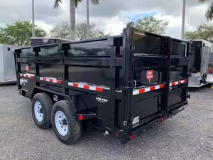 Remorque agricole basculante hydraulique à quatre roues avec grappin, très demandée - Product Image 2