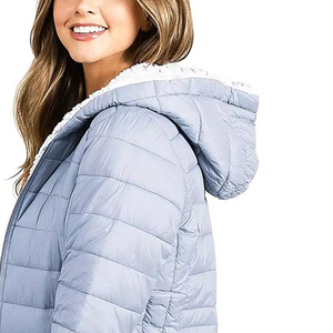 Chaquetas de plumón largas de invierno para mujer, diseño de moda, las más vendidas, 100% poliéster, último estilo. - Product Image 4