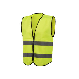 Reflective Clothing Custom Construction Hi Vis Sleeveless Vest Road Safety Workwear Work Reflective Safety Vest 100% Polyester - Product Image 4