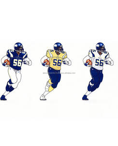 Uniforme de fútbol americano personalizado, Sarga de aparejos, sublimación, camiseta de fútbol americano serigrafiada - Product Image 1