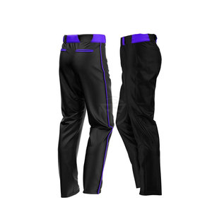 Nouvelle conception, haute qualité, ensembles d'uniformes de baseball respirants à séchage rapide, grande taille, 100 % polyester, évacuation de l'humidité, vente en gros - Product Image 6