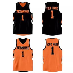 Venta Directa de Fábrica, Camiseta de Baloncesto Unisex Personalizada, Transpirable, de Secado Rápido, Reversible, sin Mangas, Uniforme Estampado, 100% Poliéster - Product Image 4