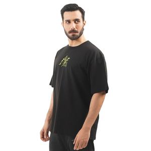Camisetas extragrandes lisas de algodón 200 GSM de peso pesado 100% personalizadas para hombre para estampado y bordado - Product Image 5