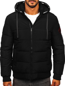 Los abrigos más vendidos, chaqueta acolchada con cremallera personalizada de burbujas para hombre, chaqueta acolchada de invierno pesada con opción de talla grande, chaqueta acolchada de diseño personalizado - Product Image 4