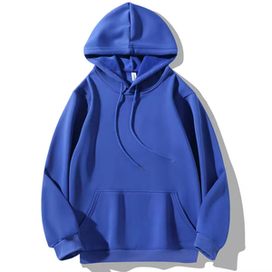 Light <b>Grey</b> 100% Cotton Pullover Oversize Hoodie for <b>Men</b> High-Tech Washed Summer Lightweight Customizable OEM Design - Product Image 2
