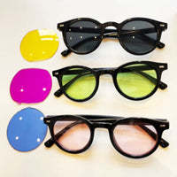 Gafas de Sol Modernas con Montura Completa, Lentes Polarizadas Ligeras con Degradado, Antireflejantes, Montura Transparente Blanca con Diseño de Carey, Protección UV - Product Image 5