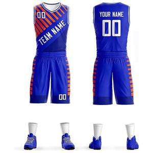 Uniformes de basket-ball pour hommes, logo personnalisé de qualité supérieure, meilleure vente, nouveau modèle, grande taille, à bas prix - Product Image 4