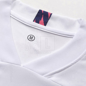 Tenue de football professionnelle pour hommes adultes, vêtements d'équipe personnalisés avec le nom de l'équipe, 100% polyester respirant, séchage rapide, manches courtes - Product Image 3