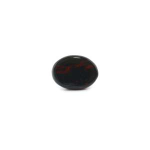 Piedra de Zafiro Rojo Natural de Corte Ovalado de 8.4 Quilates, 8 mm de Altura, 1 mm de Diámetro del Orificio - Product Image 2