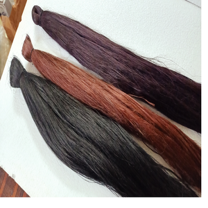 Fibre de cheveux de banane naturelle écologique de qualité supérieure, teinte, textile durable, biodégradable, matériau de tissage organique - Product Image 1