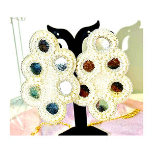 Pendientes de cuentas increíbles y creativos más vendidos para ocasiones de compromiso y festivales a un precio asequible - Product Image 5