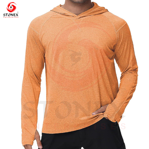Sudadera con capucha de pesca de manga larga con estampado personalizado para hombre, Sudadera con capucha de pesca con protección solar de secado rápido para hombre - Product Image 5
