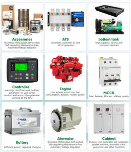 เครื่องกำเนิดไฟฟ้าดีเซลซุปเปอร์ 150kW 20kW 30kVA แบบเงียบพิเศษ สตาร์ทอัตโนมัติ สตาร์ทระยะไกล ระบบสวิตช์โอนถ่ายอัตโนมัติแบบเฟสเดียว/สามเฟส - Product Image 5