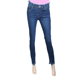 Pantalon en jean pour femme - Bleu moyen - Product Image 2