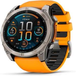 Reloj Inteligente GPS Multideporte Garmin Fenix 8 de 51 mm con Pantalla Táctil AMOLED de Zafiro, Listo para Enviar - Product Image 1