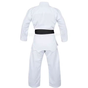 Kimono ligero de alta calidad para Karate y jiu jitsu, servicio OEM, logotipo frontal superior para adultos, precio de fábrica - Product Image 2
