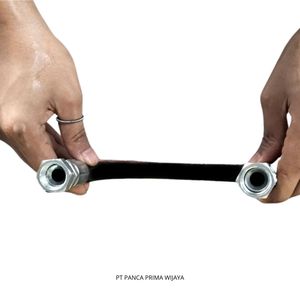 Tuyau hydraulique R1 de haute qualité 1/2\" 60 cm NJ-NJ 110 bars de pression, nouveau tuyau flexible de transfert d'huile et de liquide - Product Image 5