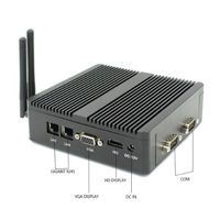 Yüksek Performanslı 32G Mini PC Celeron J1900 CPU VGA Ekranlı Linux Gömülü Kompakt Güvenilir Mootek Stok 1 Yıl Garantili