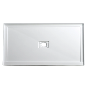 Bandejas de base de ducha de baño de hotel de fibra de vidrio de forma cuadrada de tamaño versátil de alta calidad - Product Image 6