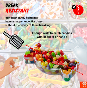 Kwang Hsieh Transparent Candy Shaped <b>Plastic</b> <b>Containers</b> - Product Image 6
