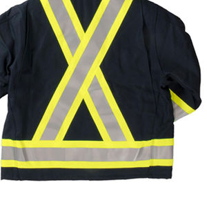 Sudadera con capucha personalizable para trabajadores de la construcción de alta visibilidad para hombres, chaquetas de seguridad transpirables, reflectante de alta visibilidad para el trabajo, logotipo personalizado - Product Image 6