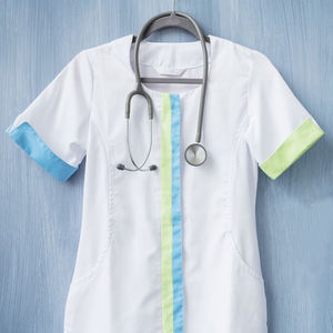 Conjuntos de fregado unisex para hospitales, ropa sanitaria personalizada tejida para enfermeras, médicos de calidad, proveedor global de seis estaciones de Bangladesh - Product Image 4