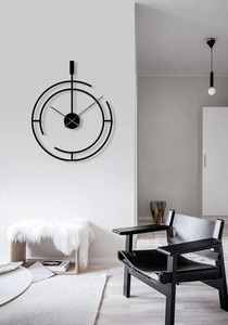 Antique Traditional Art Deco Metal <b>Wall</b> <b>Clock</b> Unique Design Garden Faux Stone Quartz Outdoor Needle Modernneedle <b>Wall</b> <b>Clock</b> - Product Image 2