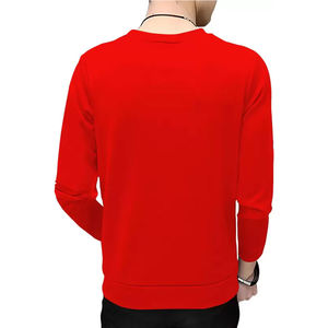 Sweat-shirt uni ample pour homme en coton mélangé de la meilleure qualité pour une tenue décontractée, été et hiver Fabriqué au Pakistan - Product Image 6