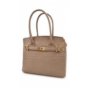 Bolso Estructurado de Cuero Croco Genuino Hecho en Italia-Art. 26105 - Product Image 5