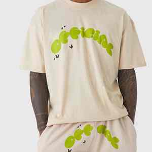 Streetwear décontracté léger pour hommes, ensemble de chemises et shorts imprimés pour les étés, service OEM tricoté, conception personnalisée, meilleure vente - Product Image 6