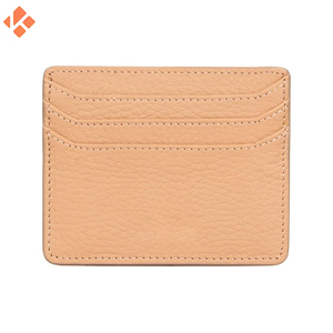 Tarjetero minimalista personalizado para hombre/mujer, tarjetero de bolsillo frontal de cuero de vaca con uso de tarjeta de crédito - Product Image 4
