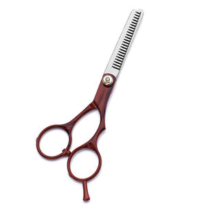 6,0 pulgadas nuevo diseño de moda belleza peluquero tijeras planas dientes pelo tijeras logotipo personalizado - Product Image 2