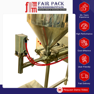 Distribuidor confiable vende máquina llenadora de pistón semiautomática, fácil de operar, 220V/380V, para líquidos y pastas, procedente de India. - Product Image 3