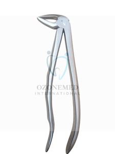 Fórceps de extracción Dental de patrón inglés de alta calidad para molar inferior con mango de agarre para los dedos instrumento Dental quirúrgico - Product Image 3