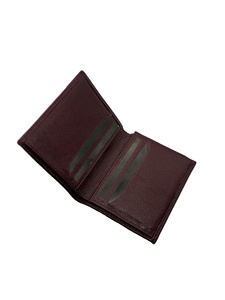 Handmade Leather Bifold Short Wallet Men Custom Logo <b>Slim</b> Credit Card Holder Cover Closure Daily Use <b>Compact</b> Pocket Size Metsa - Product Image 4