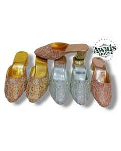 2025 Custom Color Luxury Handmade Beaded Diamond Pearl Bow Stones <b>Cover</b> Heel Toe <b>Cushioning</b> All Seasons Outdoor Fashion Trend - Product Image 2