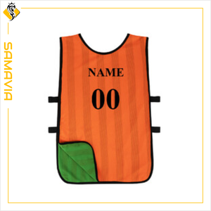 SAMAVIA Pinnies réversibles maillot d'entraînement en maille respirante pour la crosse de basket-ball de football et les sports d'équipe - Product Image 1