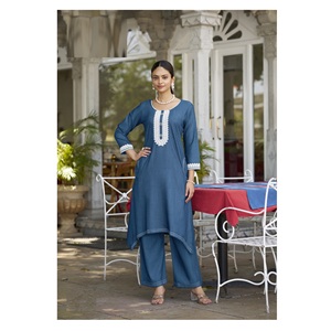 Costume décontracté en coton de qualité en gros avec Dupatta, excellent pour le bureau ou la fête au collège - Product Image 1