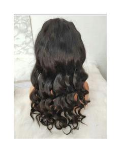 Pelucas de encaje transparente de cabello humano virgen de alta calidad y pelucas de cabello suave sedoso de extremo grueso a precio mayorista - Product Image 1