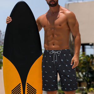 Shorts de playa para hombre, holgados, de secado rápido, con bolsillo, frescos, de material de alta calidad, en venta. - Product Image 6