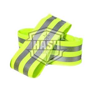 Pulsera deportiva elástica reflectante fluorescente Banda de brazo impresa pequeña para correr de seguridad Apropiada para uso en ropa - Product Image 6