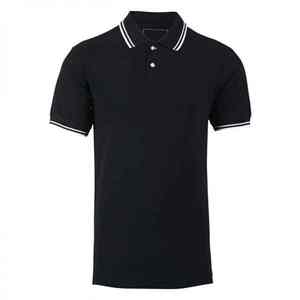 Alta calidad Slim Fit Golf de manga corta para Polos High Anti-Pilling Wool Casual Solid Print Design Polo Shirt - Product Image 3