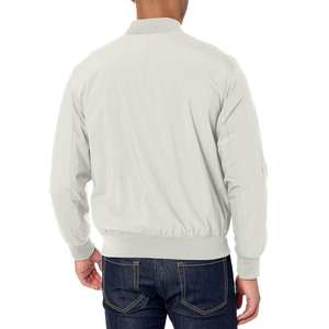 Blouson aviateur en toile d'hiver avec logo personnalisé pour hommes, imperméable et respirant, vente en gros, 2026 - Product Image 3