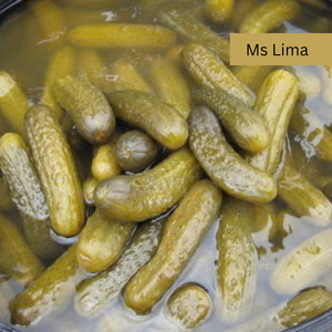 Pepinos encurtidos tradicionales/ Fermentados en barril, disponibles a granel/ Sra. Lima - Product Image 1